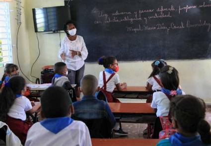 Debido a la situación epidemiológica en el municipio Sancti Spíritus se decidió suspender allí el curso escolar