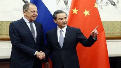El canciller ruso Serguéi Lavrov de visita en China