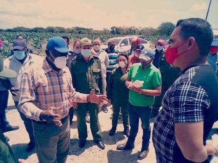 Salvador Valdés Mesa, vicepresidente de la República, en visita de trabajo a la provincia Holguín