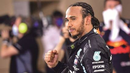 El piloto de F1, Lewis Hamilton