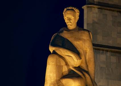 José Martí en la Plaza de la Revolución