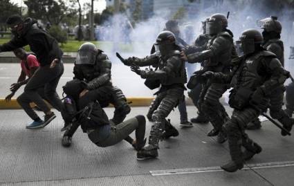 Represión en Colombia