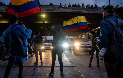 Protestas en Colombia