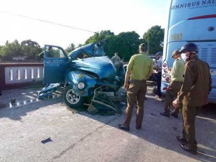 Accidente en Jatibonico