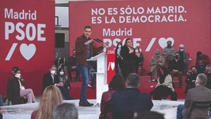 El presidente del Gobierno, Pedro Sánchez