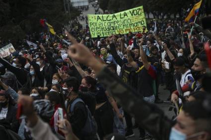 Protestas en Colombia