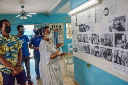 Activistas de la Red Barrial Afrodescendiente