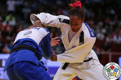 La santiaguera obtuvo este miércoles el séptimo lugar de la división de 63 kilogramos en el Mundial de Judo de Budapest