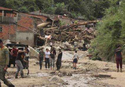 Intensas lluvias en Venezuela