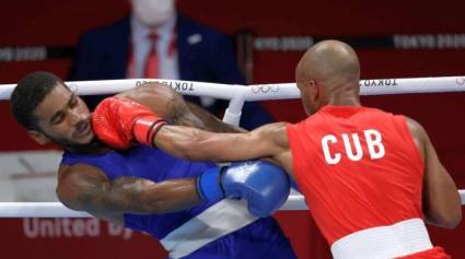 Boxeador cubano Roniel Iglesias