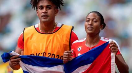 La velocista cubana Omara Durán