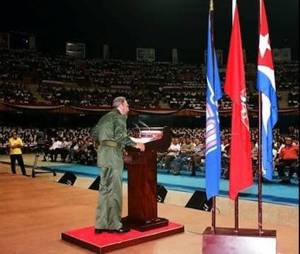 Fidel el 11 de septiembre de 2001