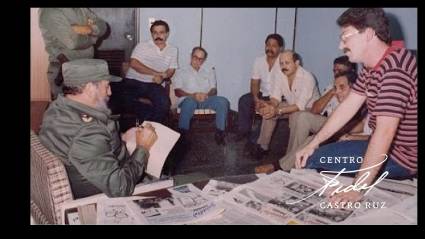 Fidel Castro en Juventud Rebelde