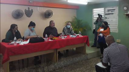 Manuel Marrero Cruz en Artemisa