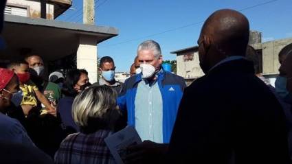 Presidente cubano en Matanzas