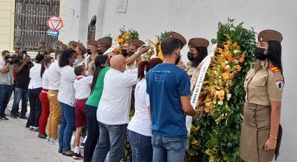 Homenaje del pueblo de Cuba a los mártires del 30 de noviembre