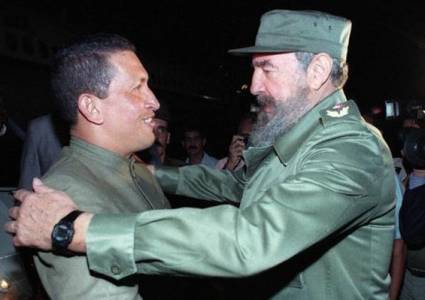 Chávez y Fidel