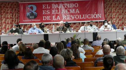 Balance del Partido en municipio San José de las Lajas