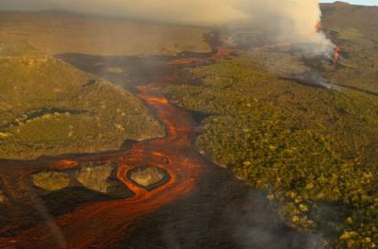 El volcán Wolf es el más alto del archipiélago de las Galápagos