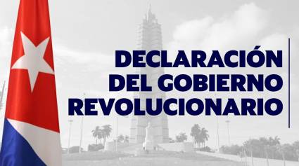 Declaración del Gobierno Revolucionario
