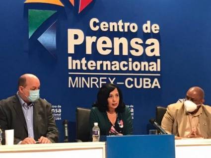 En conferencia de prensa en el CPI las autoridades cubanas presentaron la convocatoria al evento.