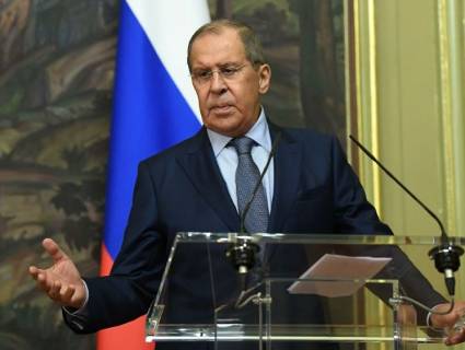 Ministro de Exteriores de Rusia, Serguéi Lavrov