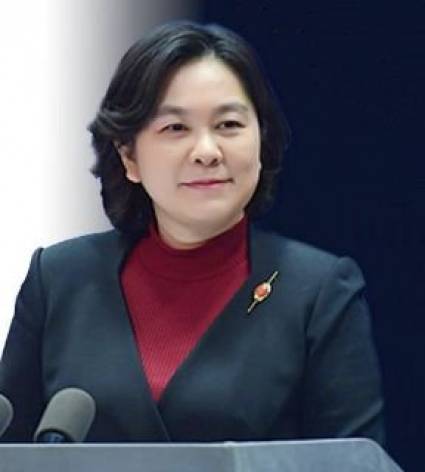 Portavoz del Ministerio de Asuntos Exteriores de China, Hua Chunying