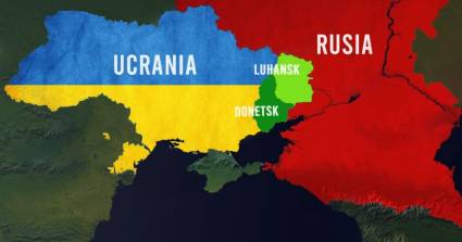 Zonas fronterizas entre Ucrania y Rusia