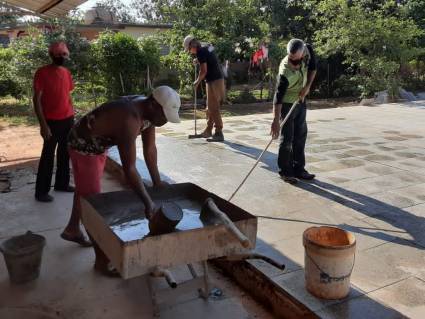 Acciones constructivas en una escuela primaria