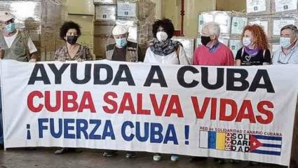 Amigos solidarios con Cuba
