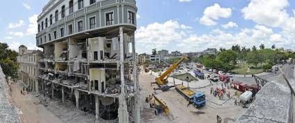 Explosión en el Hotel Saratoga