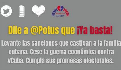 Tuitazo y caravanas por Cuba