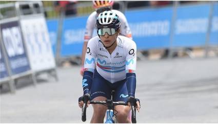 La ciclista cubana Arlenis Sierra