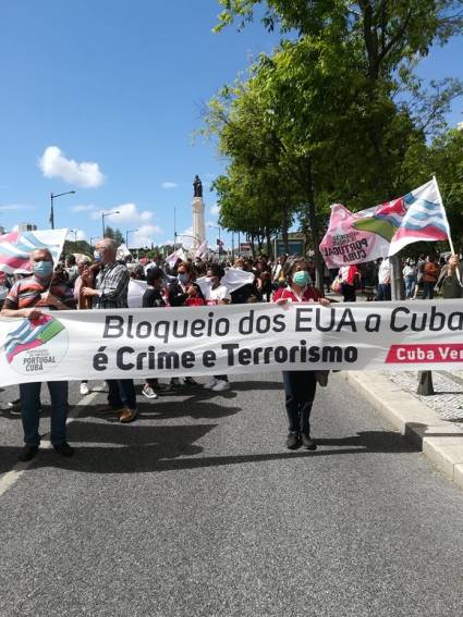 El bloqueo es un crimen de  terrorismo, la solidaridad con Cuba deja claro quilen es el verdadero criminal
