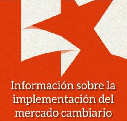 Información sobre el establecimiento del mercado de divisas