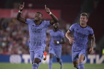 El Real Madrid logró la victoria ante Almeria gracias a gol de Alaba