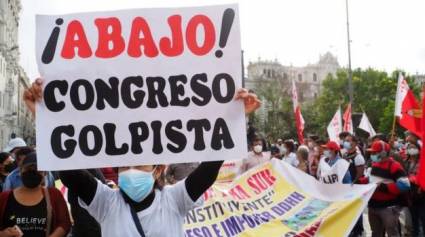 Protestas en Perú