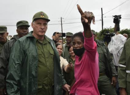 Primer Secretario del Comité Central del Partido Comunista  y Presidente de la República, Miguel Díaz-Canel Bermúdez  en Pinar del Río