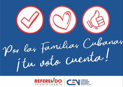 El domingo 25 de septiembre los ciudadanos responderán a la pregunta:  ¿Está usted de acuerdo con el Código de las Familias?