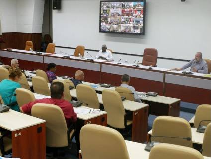 Reunión de Manuel Marrero Cruz con gobernadores e intendentes del país