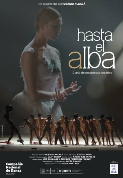 Cartel del documental Hasta el alba, del realizador Horacio Alcalá.