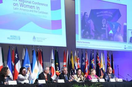Inauguración de la XV Conferencia Regional sobre la Mujer de América Latina y el Caribe