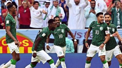 Arabia Saudita le gana a Argentina en Catar 2022