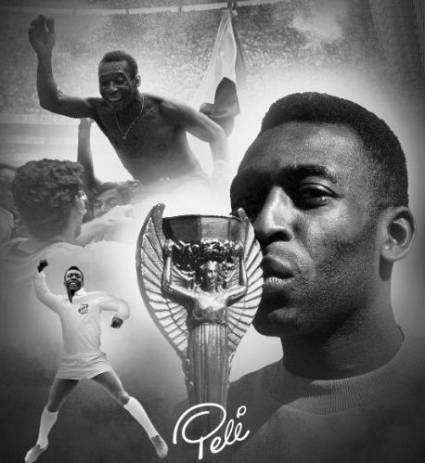 Pelé se transformó en ícono del alcance global del fútbol