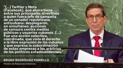 Canciller cubano