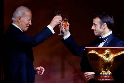 Biden y Macron
