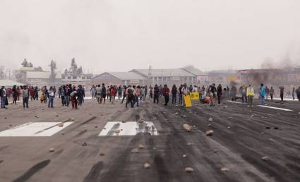 Manifestaciones en Perú