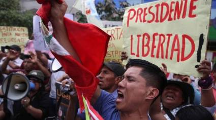 Protestas en Perú