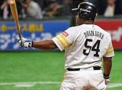 El bateador cubano Alfredo Despaigne