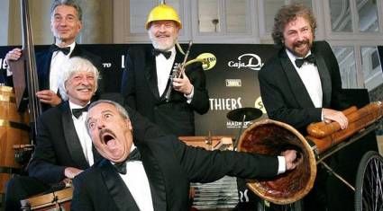El grupo humorístico y musical argentino Les Luthiers